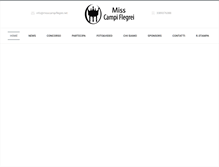 Tablet Screenshot of misscampiflegrei.net
